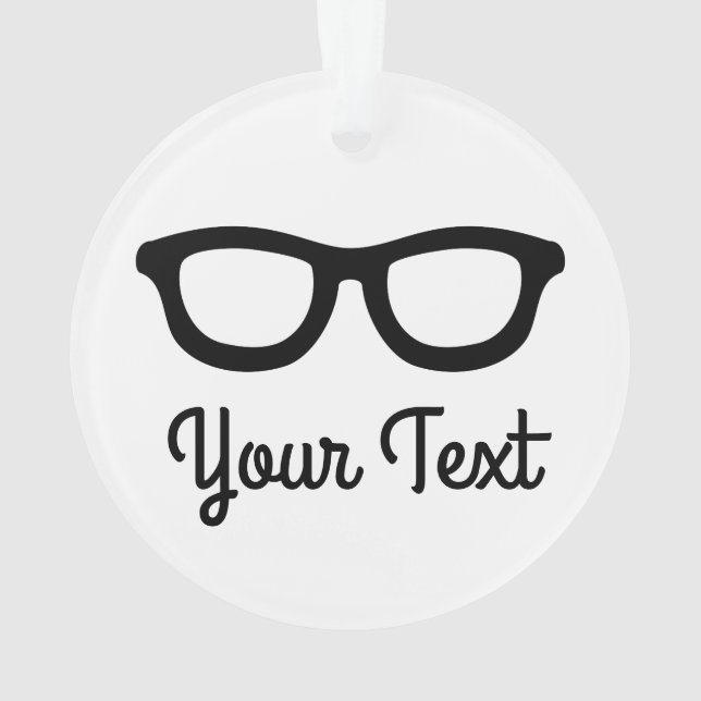 Smart Glasses Ornament (Back)