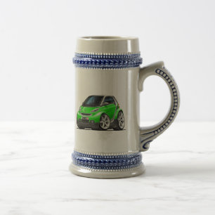 Smart Green Car Beer Stein