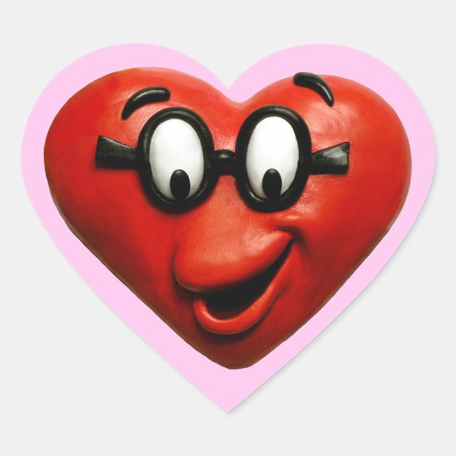 Smart Heart Sticker (Front)