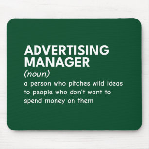 Smart Marketing Manager Definition Mouse Pad