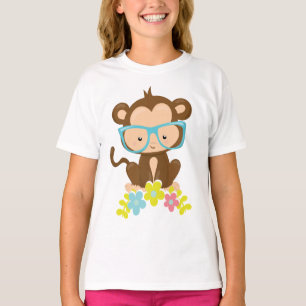 Smart Monkey Girls' Hanes TAGLESS® T-Shirt