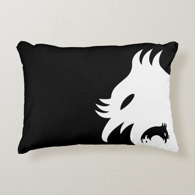 Smart Phoenix Accent Pillow (Front)