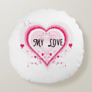 Smart pic round pillow