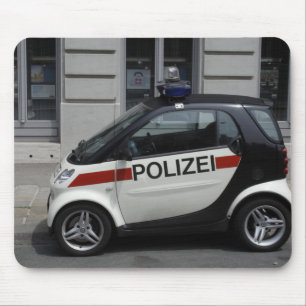 Smart Polizei Auto Mouse Pad