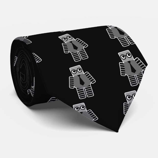 Smart Robot Tie (Rolled)