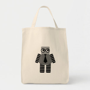 Smart Robot Tote Bag