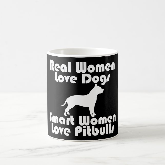Smart Women Love Pitbulls Coffee Mug (Creator Uploaded)