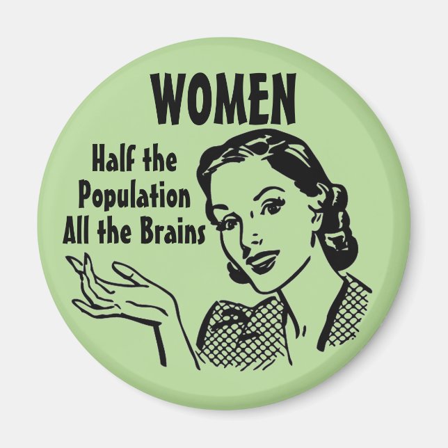 Smart Women Magnet (Front)