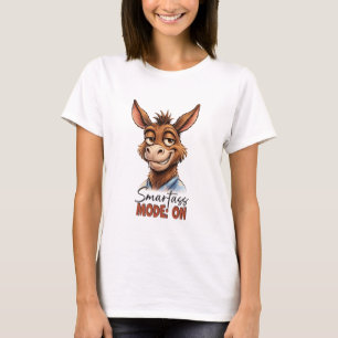 Smartass Mode ON – Funny Sarcastic Humor T-Shirt