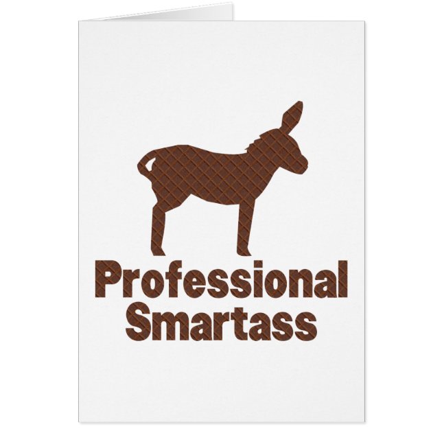 Smartass professionnel (Devant)