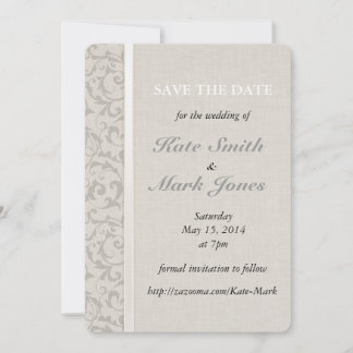 SmartElegance Grey Wedding collection Save The Date