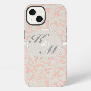 SmartElegance linen & Coral iPhone 13 Case