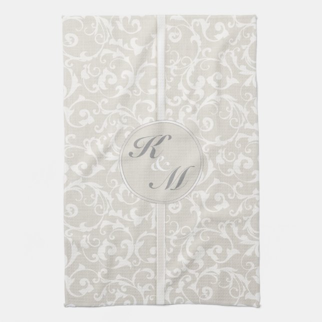 SmartElegance Natural Wedding Collection Kitchen Towel (Vertical)