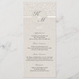 SmartElegance Natural Wedding Collection Menu