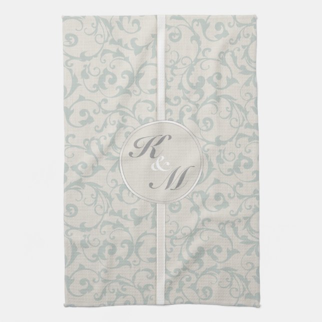 SmartElegance SeaSpray Wedding Collection Kitchen Towel (Vertical)