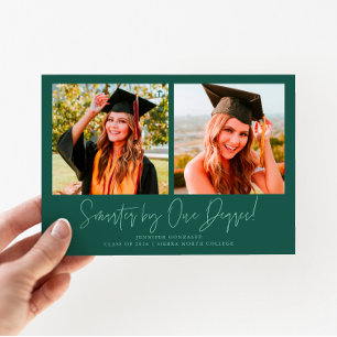 Smarter By One Degree Green Grad Multi Photo Announcement