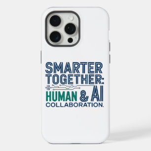 Smarter Together iPhone Case Human AI