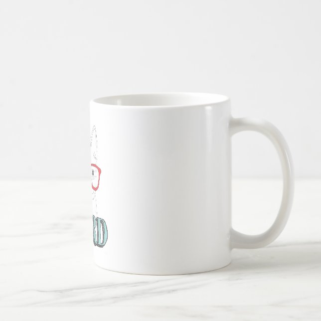 Smartest Boston Terrier Black and White Cute Puppy Coffee Mug (Right)