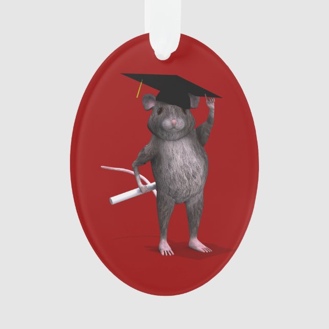 Smartest Rat In Town Ornament (Front)