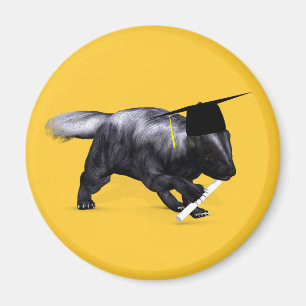 Smartest Skunk Of Campus Magnet