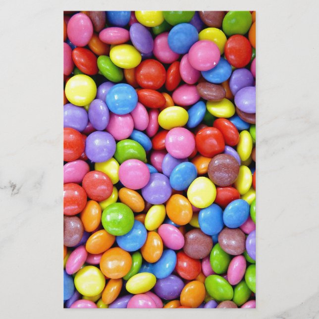 Smarties Background Stationery (Front)