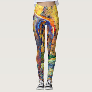 smartmix animal- elephant baby leggings