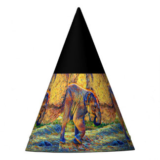 smartmix animal- elephant baby party hat