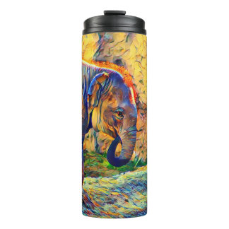 smartmix animal- elephant baby thermal tumbler