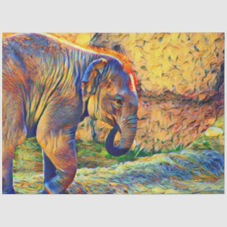 smartmix animal- elephant baby tissue paper