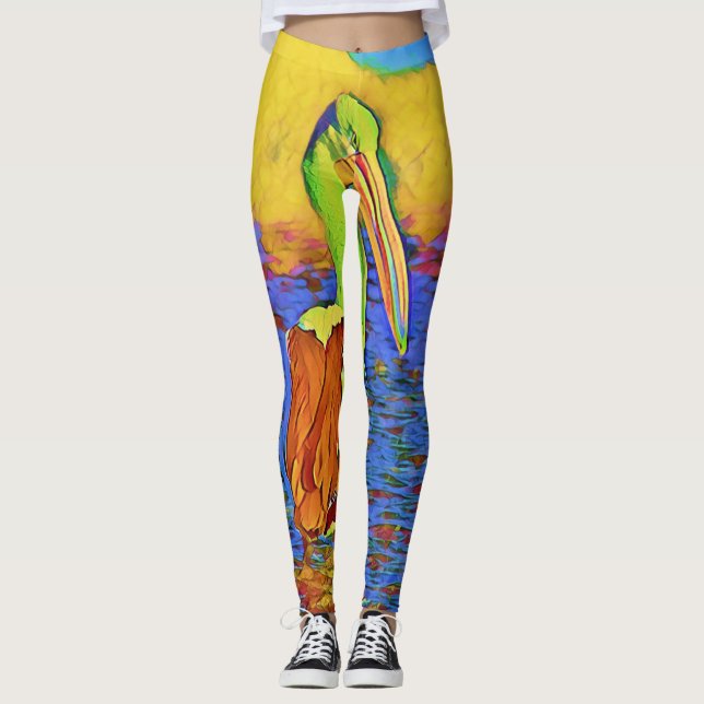 smartmix animal- pelican leggings (Front)