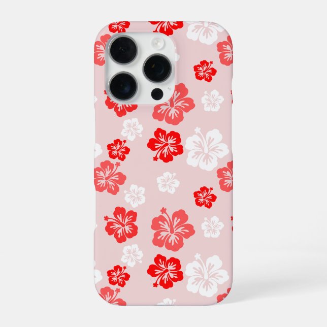 Smartphone case with floral pattern (Back)