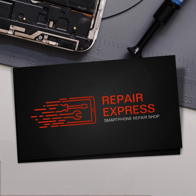 Smartphone Express Repair  Business Card (Creator Uploaded)