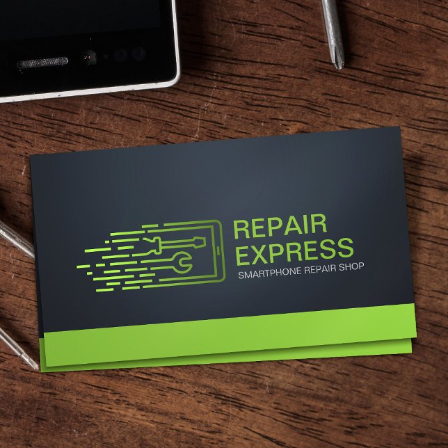 Smartphone Express Repair  Business Card (Creator Uploaded)