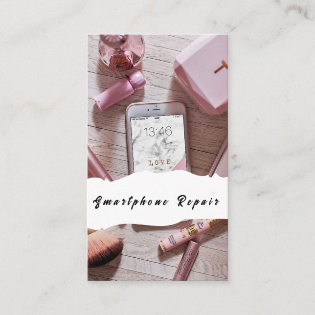 Smartphone Mobile Phone Repair Business Cards (Front)