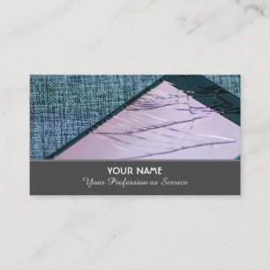 Smartphone repair specialist services business car card