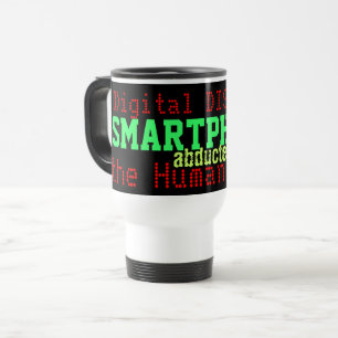 Smartphones Digital Distress Humourous Mug