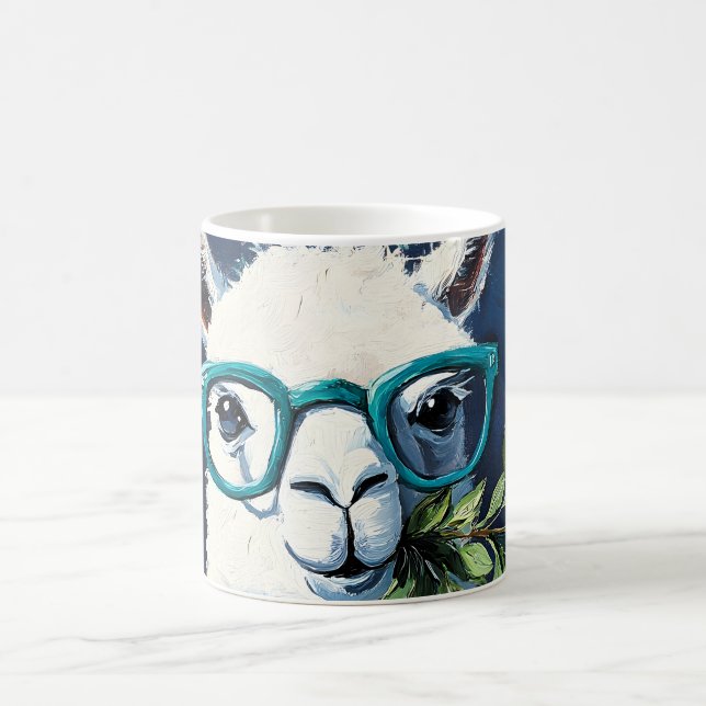 Smarty Llama Chic Coffee Mug (Center)