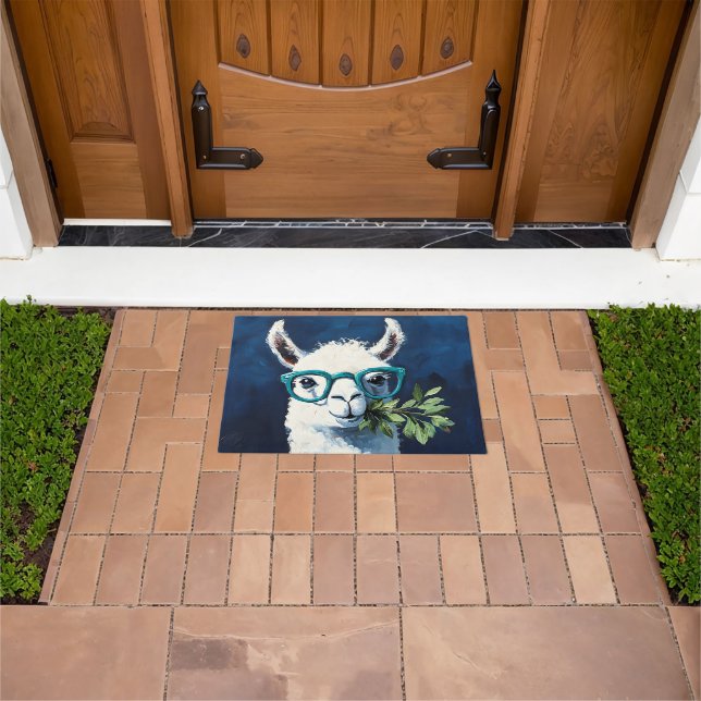 Smarty Llama Chic Doormat (Outdoor)