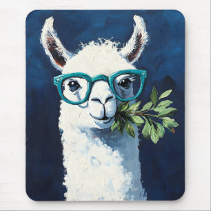 Smarty Llama Chic Mouse Pad