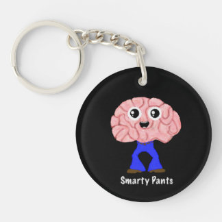 Smarty Pants Brain Keychain