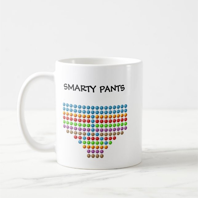 smarty pants coffee mug (Left)
