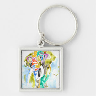 Smarty-Pants Elephant Keychain