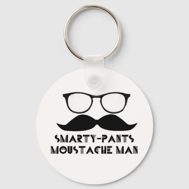 Smarty Pants Keychain (Front)