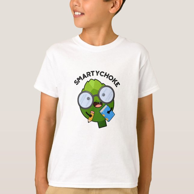 Smartychoke Funny Artichoke Pun  T-Shirt (Front)
