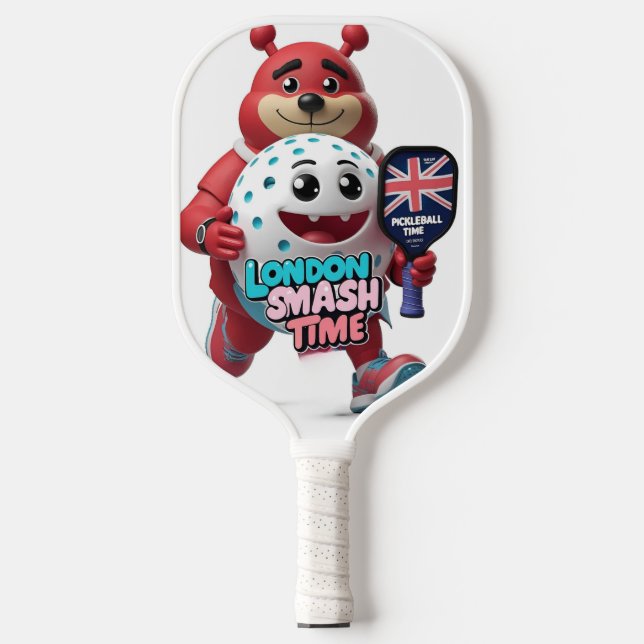  Smash at Big Ben – London Pickleball Design  Pickleball Paddle (Front)