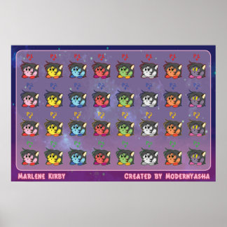 Smash Bros Marlene Poster