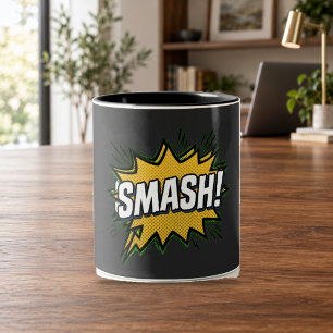 SMASH! Comic Pop Art Mug