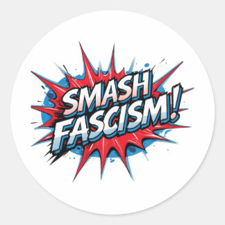 Smash Fascism Sticker