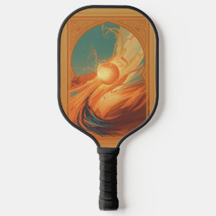 Smash in Morocco – Pickleball Energy Art Print Pickleball Paddle