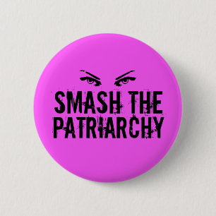 Smash the Patriarchy 2 Inch Round Button
